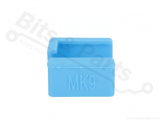 Heat block sock/sleeve MK7 / MK8 / MK9 silicone blue